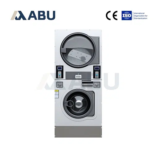 เครื่องซักผ้าอบผ้าหยอดเหรียญ XTH Series 12–25 กก. | ABUMachine